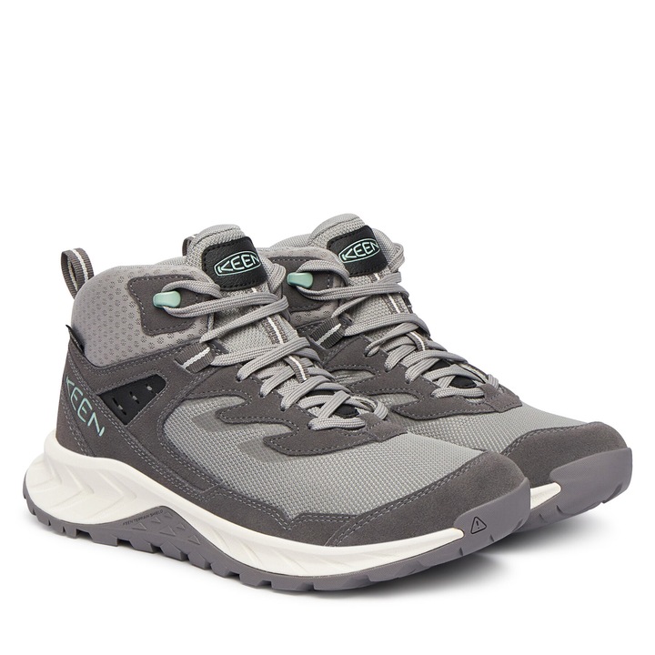 Keen Hightrail Mid női túrabakancs, szürke, textil