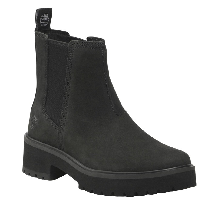 Дамски боти, Timberland, Carnaby Cool Basic C, черни, естествена кожа