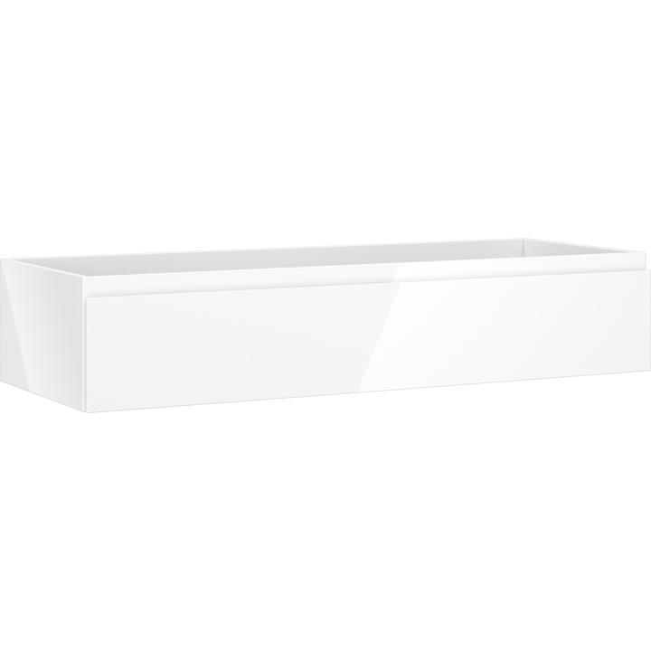 Dulap baie sub lavoar Mexen, 120 cm, 1 sertar, alb lucios