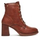 Botine dama 202 W9U-8955, Pikolinos, Piele naturala, Maro