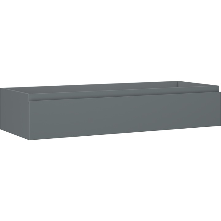 Mexen Orio dulap baie pentru lavoar 120 cm, 1 sertar, grafit mat - 91A10-12023-1-BF66