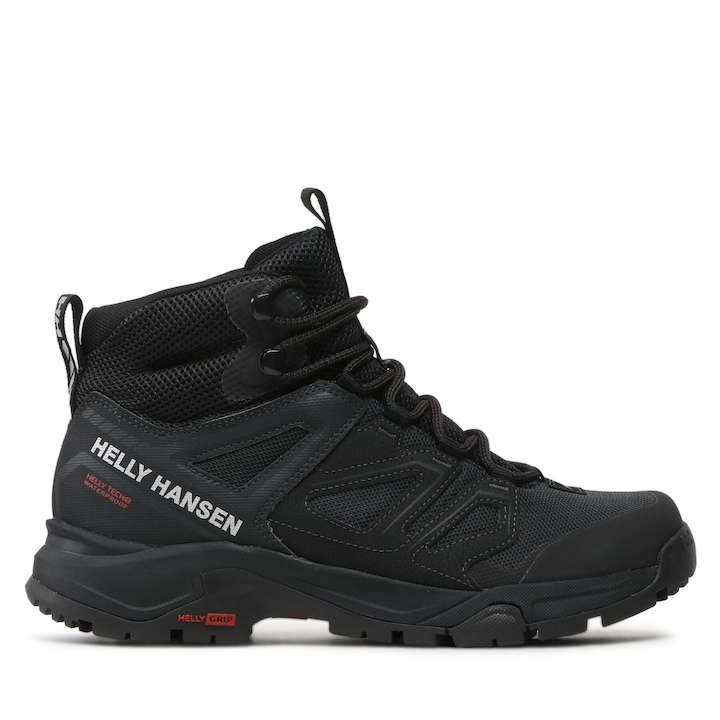 Bocanci trekking barbati, Helly Hansen Stalheim Ht Boot 118, negru, textil