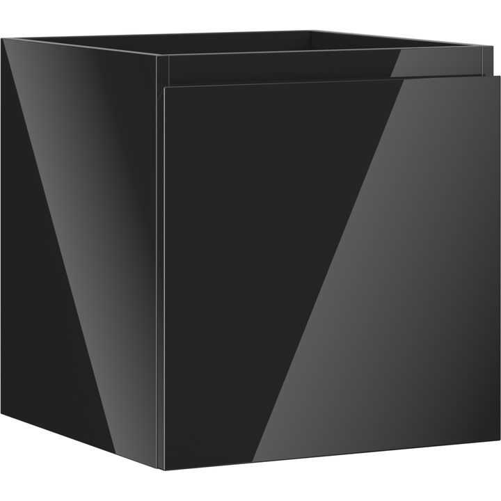 Mexen Orio dulap de baie sub chiuveta 45 cm, 1 sertar, negru lucios - 91A10-04547-1-BF70
