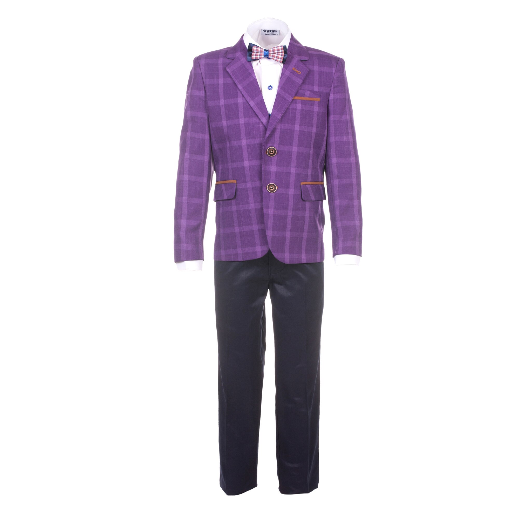 Costum baieti Looks Mov-Negru