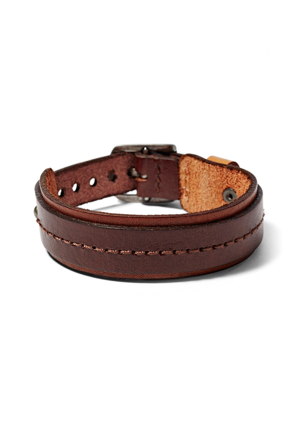 Fossil, Bratara de piele, Maro