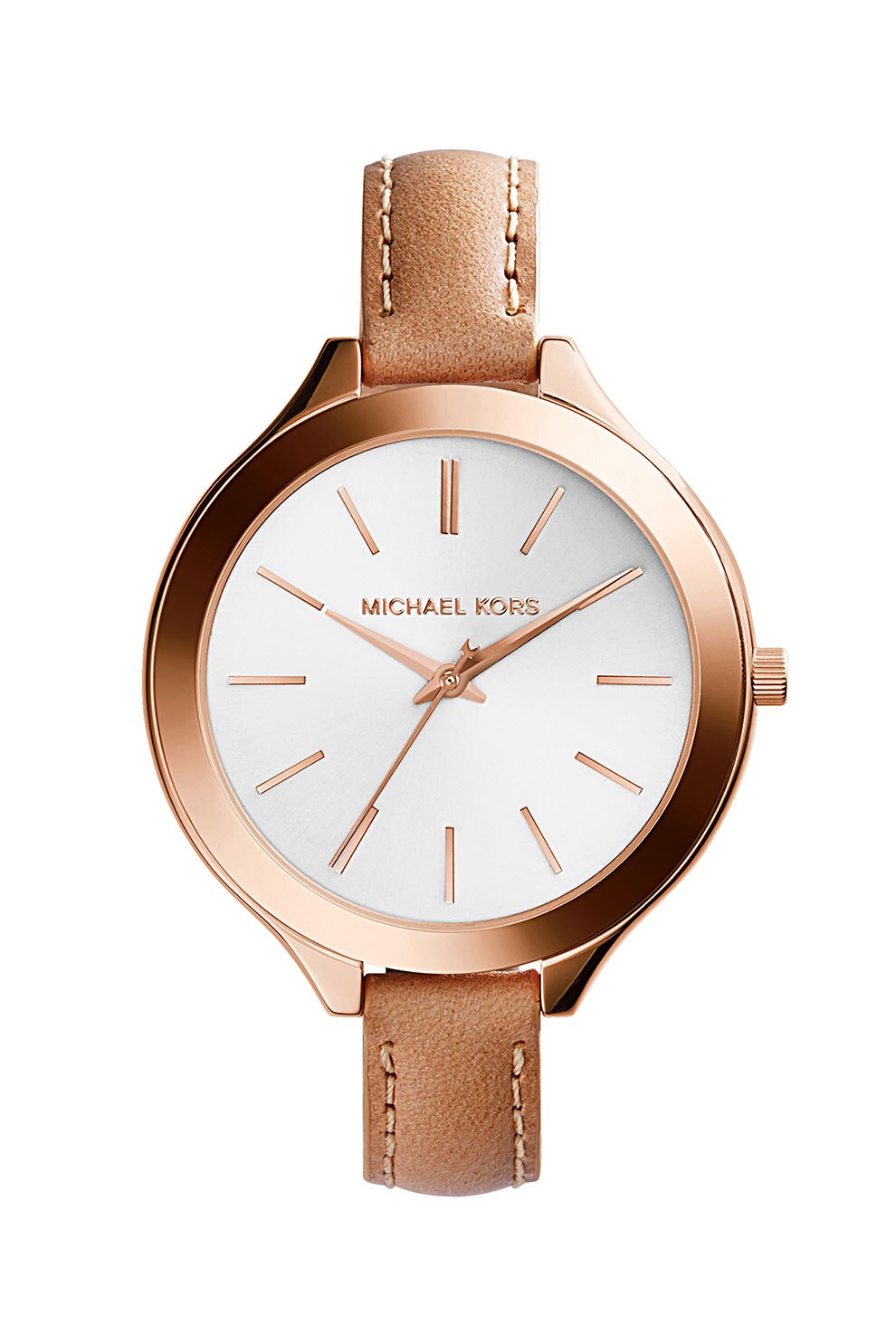 Michael Kors, Ceas rotund cu trei indicatoare, Maro deschis