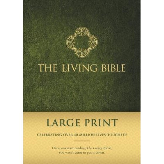 Living Bible Paraphrased-LIV-Large Print, Tyndale House Publishers (Manufactured by)
