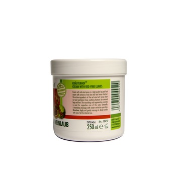 Crema cu castane si frunza de vita de vie rosie 250 ml Crema cu castane si frunza de vita de vie rosie 250 ml