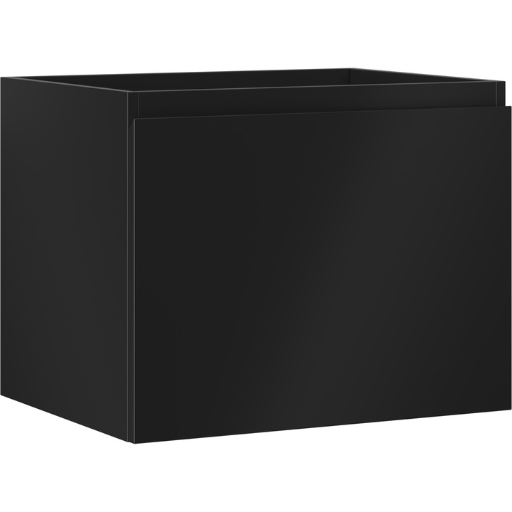 Mexen Orio dulap baie pentru lavoar 60 cm, 1 sertar, negru mat - 91A10-06047-1-BF71