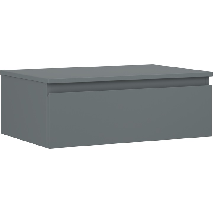 Dulap baie, Mexen, Orio sub chiuvetă 70 cm, 1 sertar, grafit mat