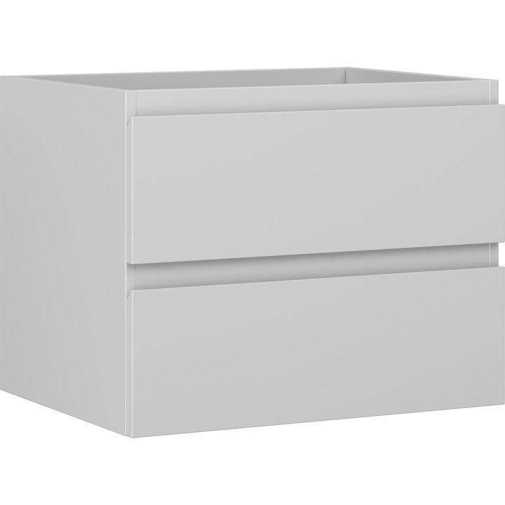 Mexen Orio dulap baie sub chiuveta 60 cm, 2 sertare, gri mat - 91A10-06047-2-BFF62