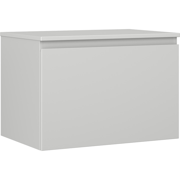 Mexen Orio dulap baie sub chiuveta 70 cm cu blat, 1 sertar, gri mat - 91A10-07047-1-BFC62