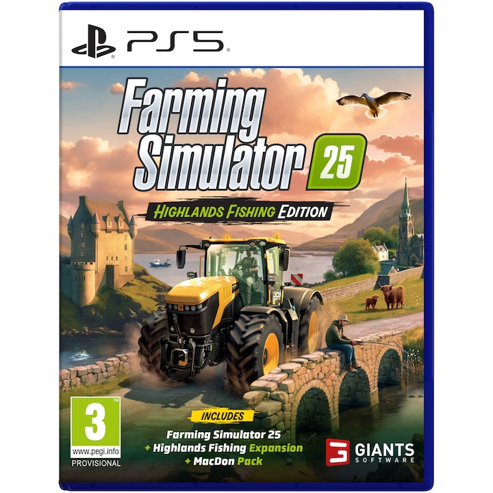 Joc Farming Simulator 25: Highlands Fishing Expansion pentru PlayStation 5