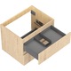 Mexen Rivel dulap baie sub chiuveta 60 cm, 2 sertare, canelat, stejar - 91A20-06047-2-BFF81