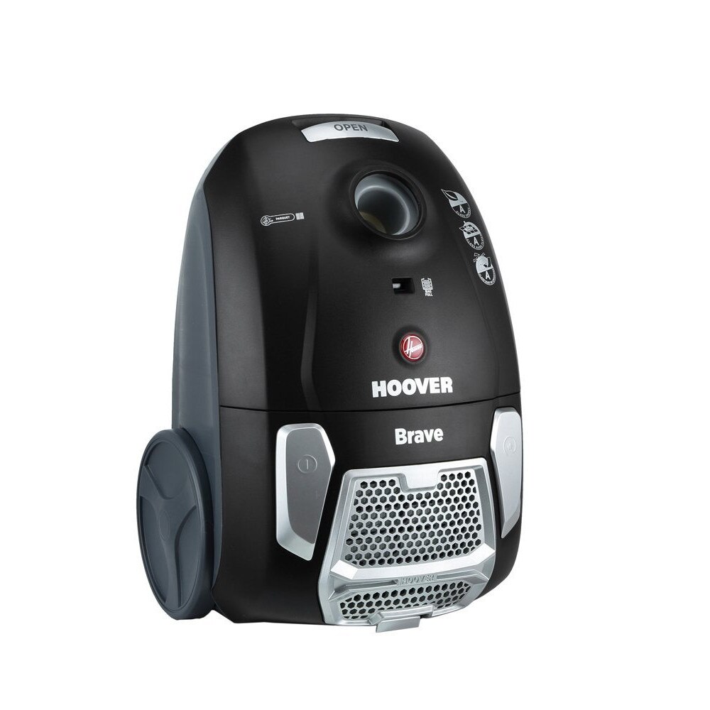 Aspirator cu sac Hoover Brave BV71-BV20011, 700 W, 2.3 l, Negru