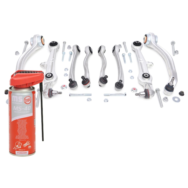 Master-Sport 6 részes lengőkar készlet, Audi Allroad C5, első tengely, 9,5 kg