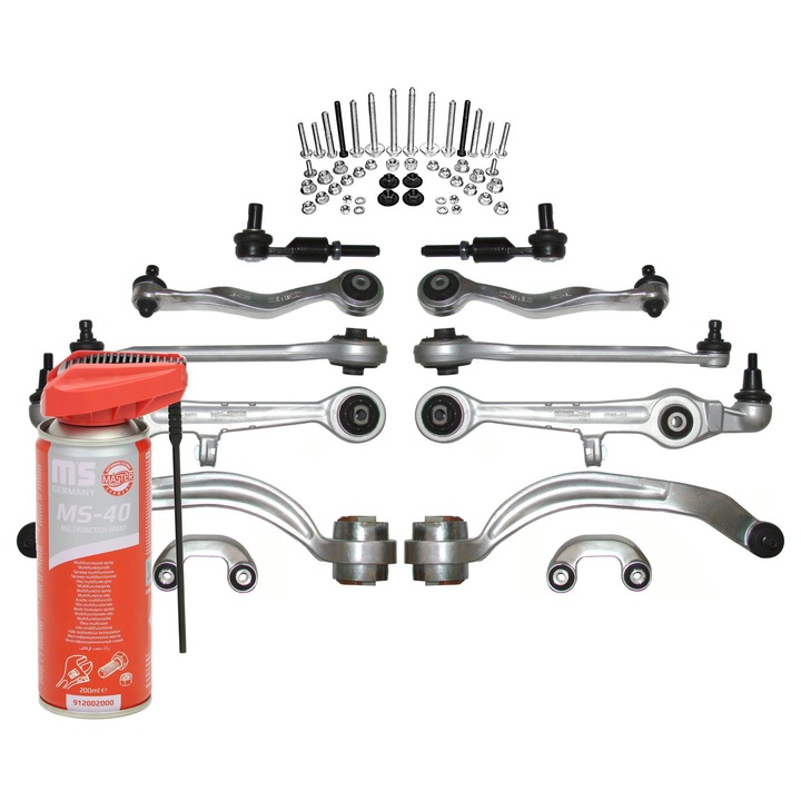 Master-Sport lengőkar készlet, 13,69kg, Audi A8 D2-höz, első tengely