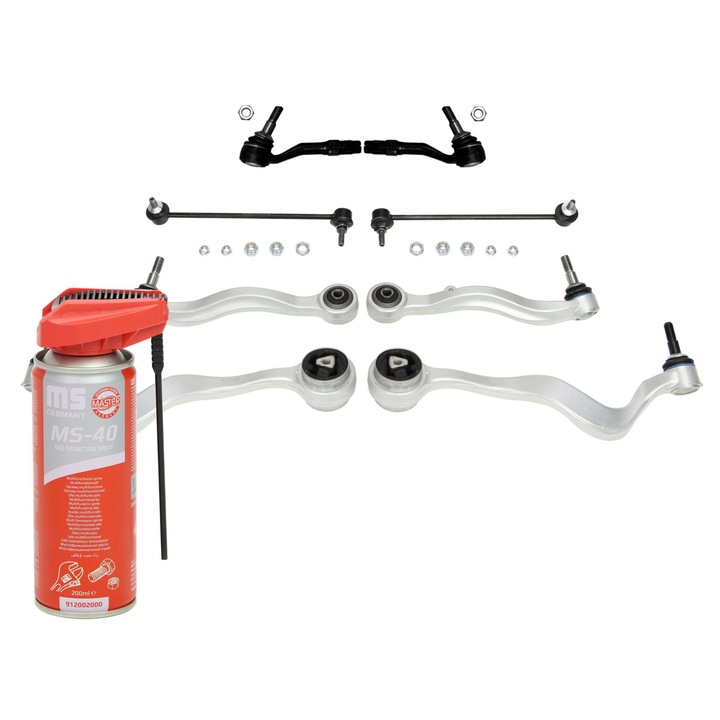 Kit brate de control, Master Sport 6 piese, pentru BMW 5 (E60), partea din fata, 9,3 kg