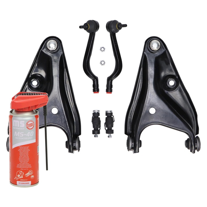 Kit brate de control Master-Sport, 6001547520-PCS-MS, 130936-PCS-MS, 130937-PCS-MS, 131243-SET-MS, 2, pentru Dacia Logan/Sandero, 6.4kg