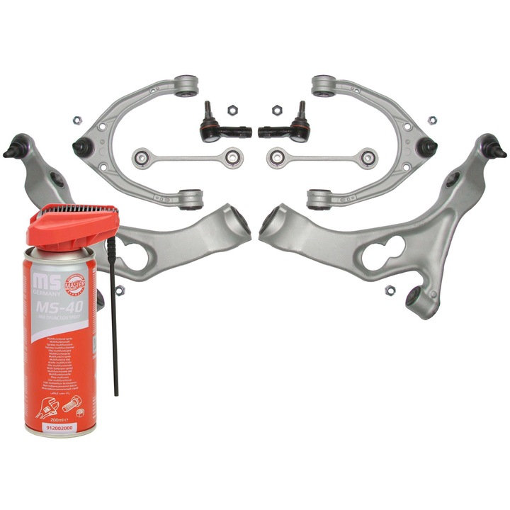 Kit brate de control Master-Sport, 6 piese, pentru Audi Q7, 14,59 kg, partea din fata