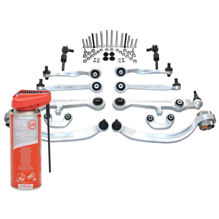 Master-Sport vezérlőkar készlet, 13,41kg, Audi A4 B5, A6 C5, Skoda Superb I, VW Passat B5, B5.5