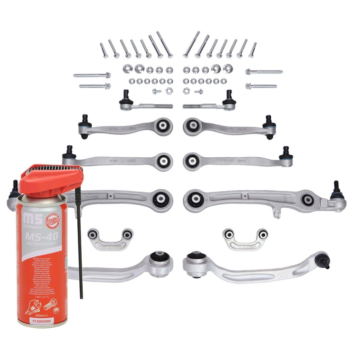 Kit lengőkar, Master-Sport, 9 darab, Audi A6-hoz, 13.94kg