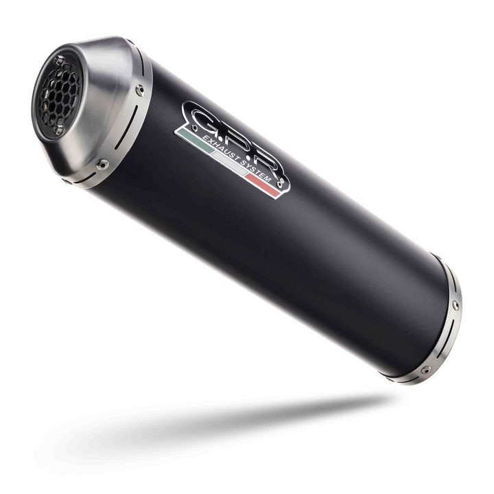 Kipufogó, 430 mm, matt fekete felület, 2.1 kg, GPR, Yamaha YP 400 Majesty 2007-2008