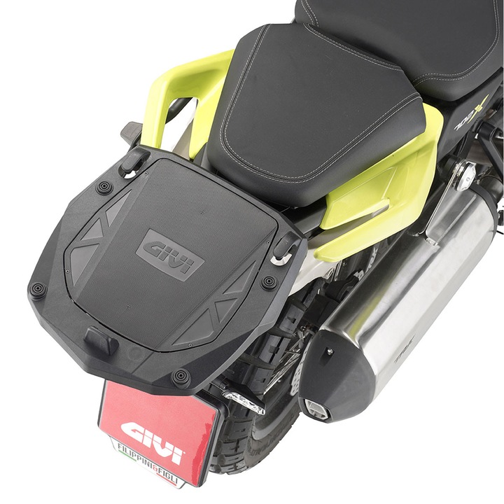Portbagaj moto, GIVI SR8717 Monokey cu placa, 5kg, pentru Benelli TRK702/TRK702 X