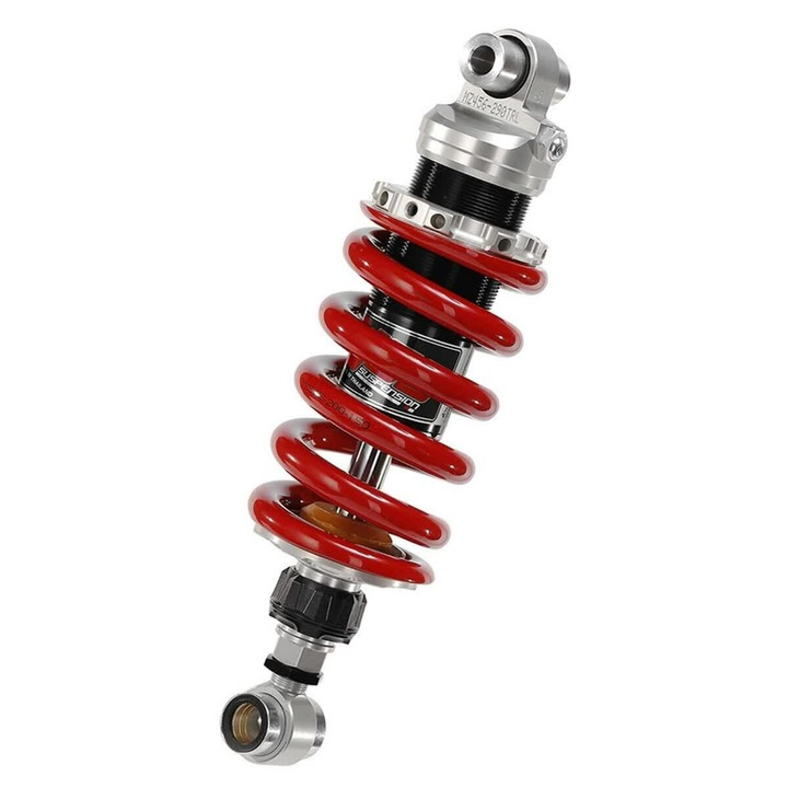 Amortizor YSS spate, lungime variabila 285-295 mm, arc rosu 150 mm, suporta 200 kg