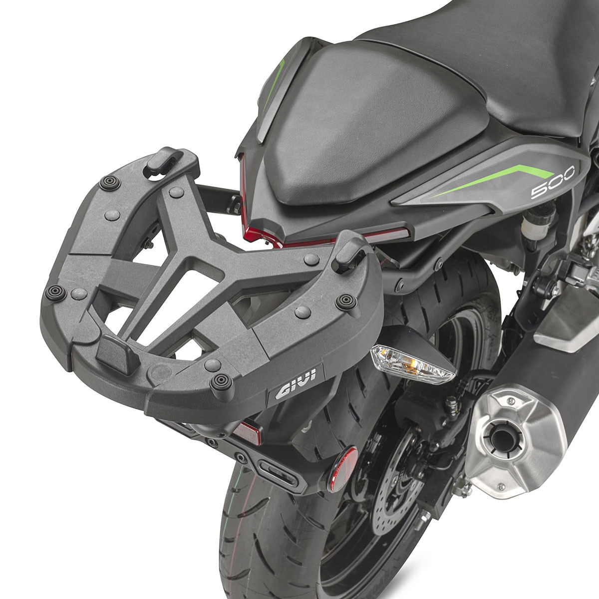 【soracoco） Portbagaj spate, Givi SR4136, pentru Kawasaki Z 500, compatibil cu
