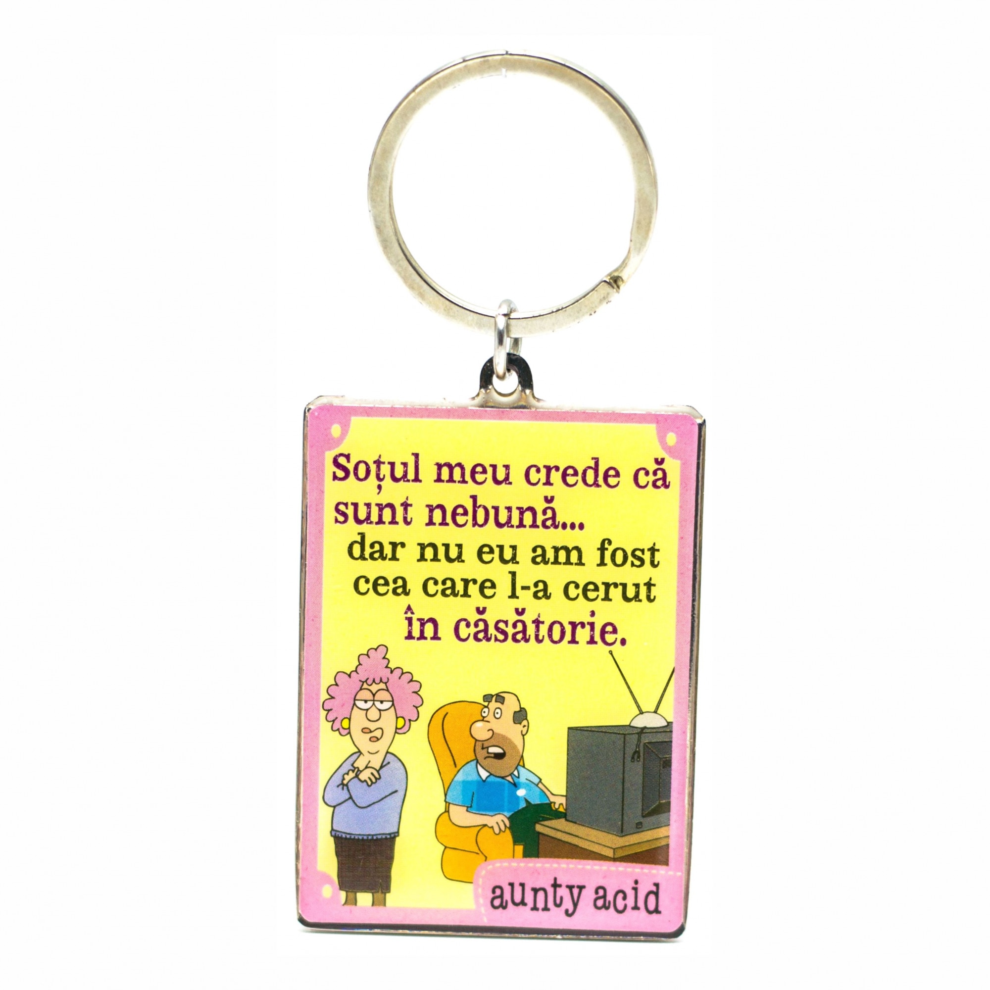 Breloc Aunty Acid - Sotul meu