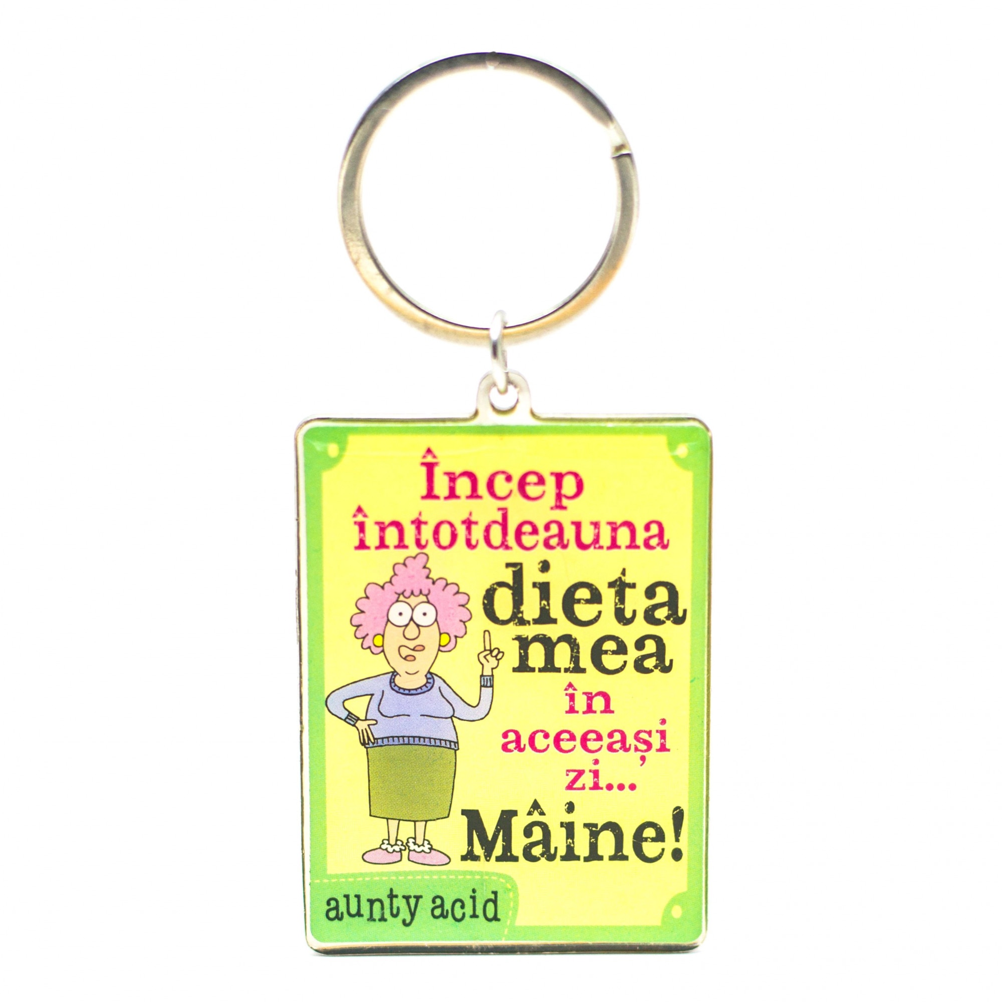 Breloc Aunty Acid - Incep intotdeauna