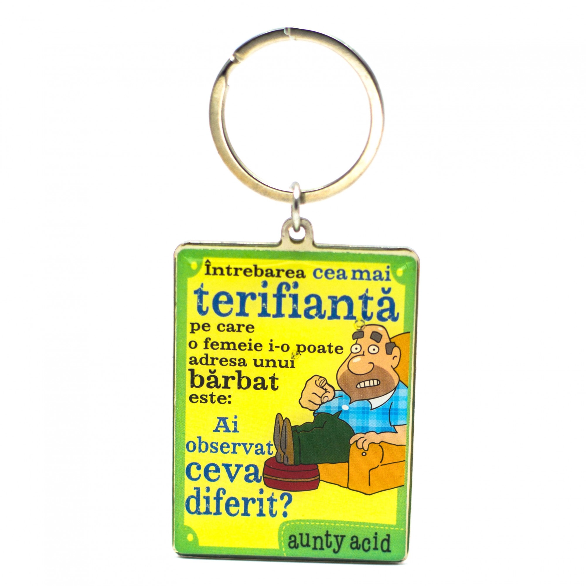Breloc Aunty Acid - Intebarea