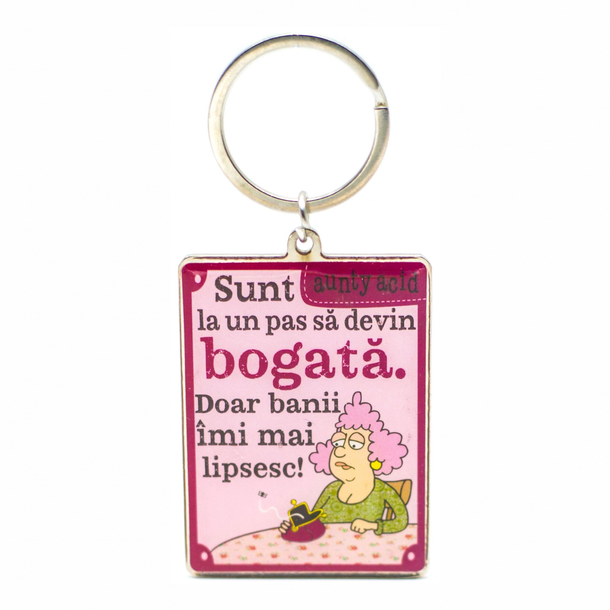 Breloc Aunty Acid - Sunt la un pas