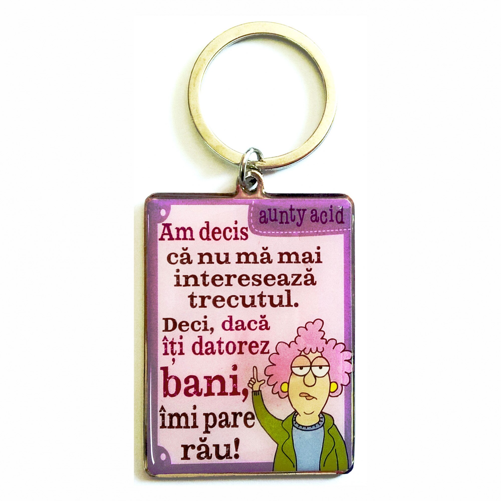 Breloc Aunty Acid - Am decis