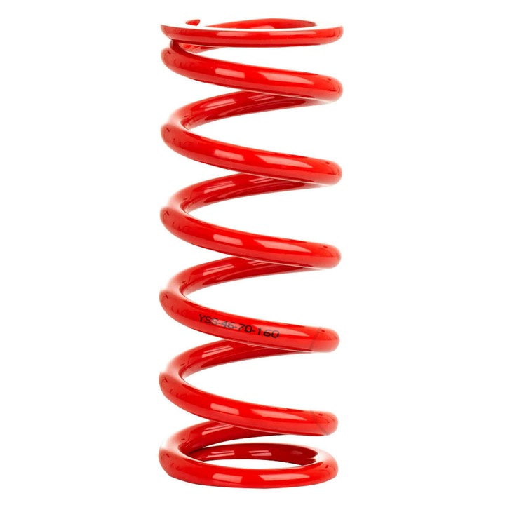 YSS lengéscsillapító, piros ív 46-60-150, 150mm x 46mm, merevség 60Nm