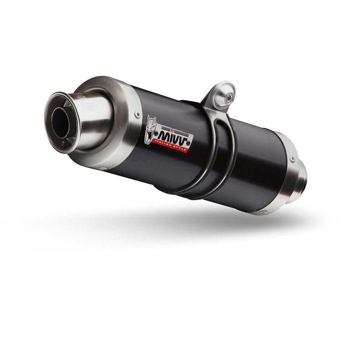Esapament, MIVV GP, negru, pentru HONDA CB 125 F, inox
