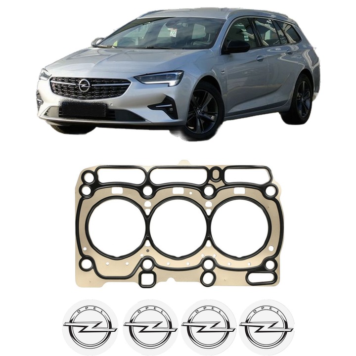 Garnitura chiuloasa OPEL INSIGNIA A Sports Tourer (G09) 2.0 CDTI 4x4 (35) din 2014-2016 KW 125 CP 170 CMC 1956, auto, Elring, 4x Stickere auto cu OPEL