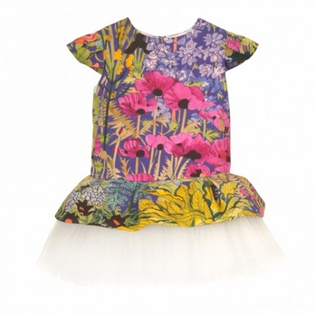 Rochie fete florala de ocazie, PRIMA BALLERINA LIBERTY DRESS, 3-4 ani Rochie fete florala de ocazie, PRIMA BALLERINA LIBERTY DRESS, 3-4 ani