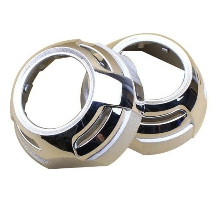 Комплект автоматични лупи Bixenon Mini H1 2.5" с облицовка Z129