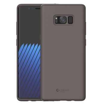 Capac protectie spate Cellara din silicon colectia Soft pentru Samsung Galaxy Note 8 - Maro Capac protectie spate Cellara din silicon colectia Soft pentru Samsung Galaxy Note 8 - Maro