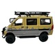 Macheta CamperVan duba maro 1/24 cu sunete lumini accesorii deschide usile