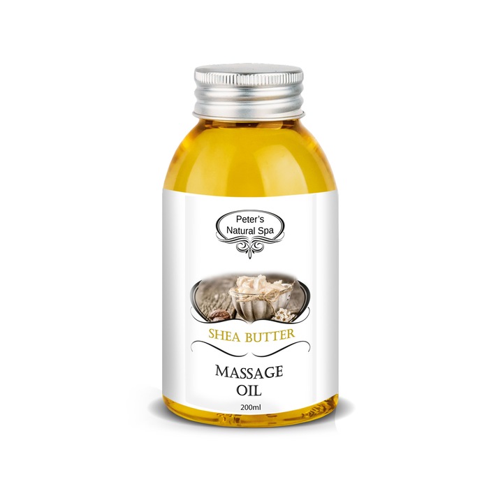 Ulei de masaj Unt de Shea Peters Natural Spa 200 ml