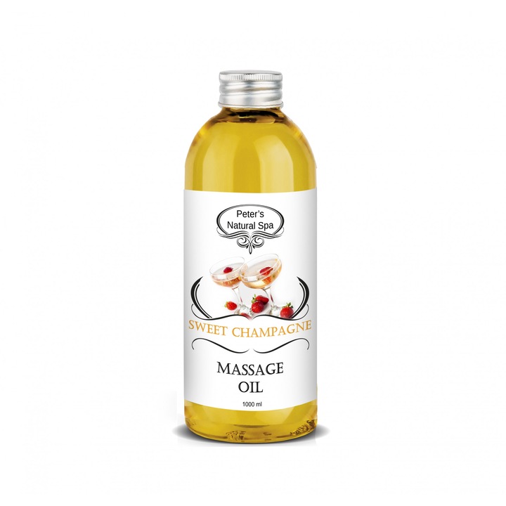 Ulei de masaj Sampanie Peters Natural Spa 1000 ml