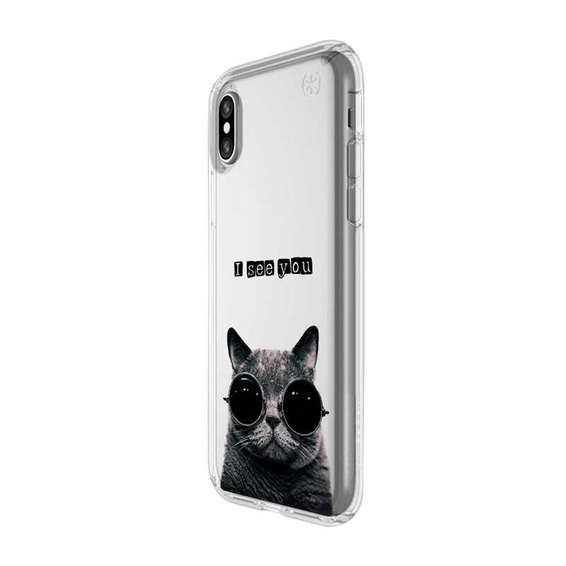 Husa Silicon, Ultra Slim 0.3MM, I See You, Apple iPhone X