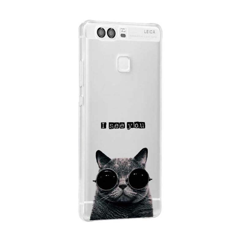 Husa Silicon, Ultra Slim 0.3MM, I See You, Huawei P10 LITE