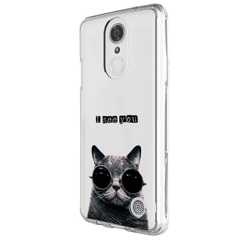 Husa Silicon, Ultra Slim 0.3MM, I See You, LG K8