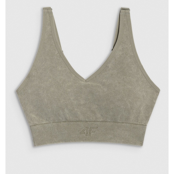 Sport Yoga 4F melltartó, Zöld, Zöld, XS-S