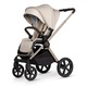 Carucior Venicci Upline 2 2-in-1, reversibil, suspensii pe toate roțile, culoare Stone Beige, 12.9 Kg