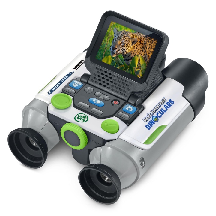Vtech Interaktív Videó Binokulár Gyermekeknek, 6 Játékmóddal, Színes Lcd Képernyővel, Több Mint 700 Beépített Bbc Tartalommal, Éjjellátó Funkcióval, Olasz Nyelvvel, Elemekkel, 5-12 Éves Korig